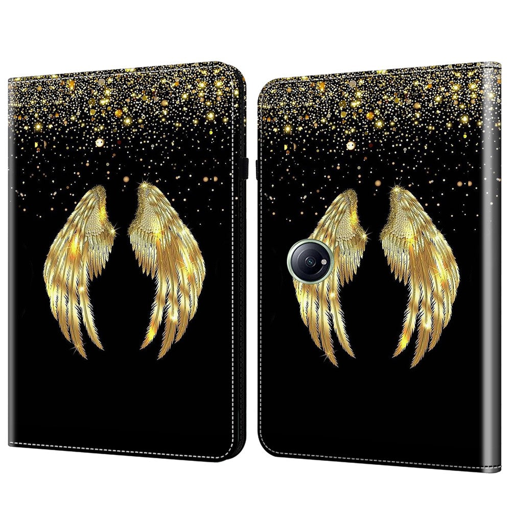 Til OnePlus Pad 2 / Pad Pro Cover Flip Stand Læder Tablet Cover Mønster Trykt