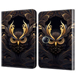 Til OnePlus Pad 2 / Pad Pro Cover Flip Stand Læder Tablet Cover Mønster Trykt