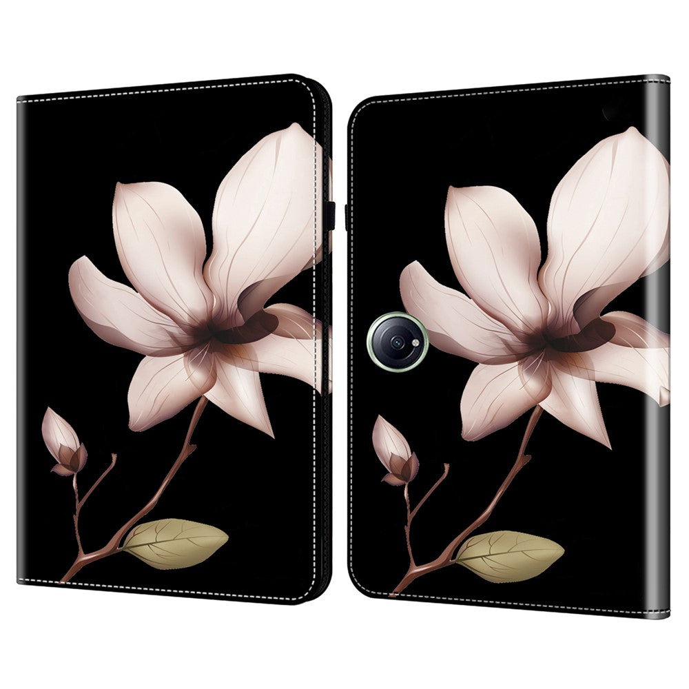 For OnePlus Pad 2  /  Pad Pro Case Pattern Printed Leather Tablet Cover with Card Slot