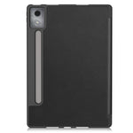 For Lenovo Xiaoxin Pad Pro 12.7 (2025) Stand Case Shock-Absorbent Leather Tablet Cover with Pen Slot