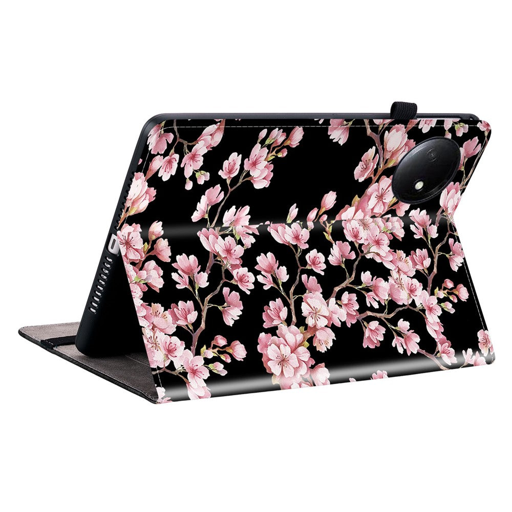 For Xiaomi Redmi Pad SE 4G 8.7 inch Leather Case Pattern Printed Stand Tablet Cover with Card Slots