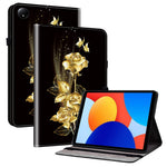 For Xiaomi Redmi Pad SE 4G 8.7 inch Leather Case Pattern Printed Stand Tablet Cover with Card Slots