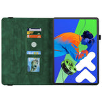 PU-læderetui med sommerblomstertryk og kortlommer til Lenovo Tab P12 Pro 12.7 2025 / Xiaoxin Pad Pro 12.7 (2025)