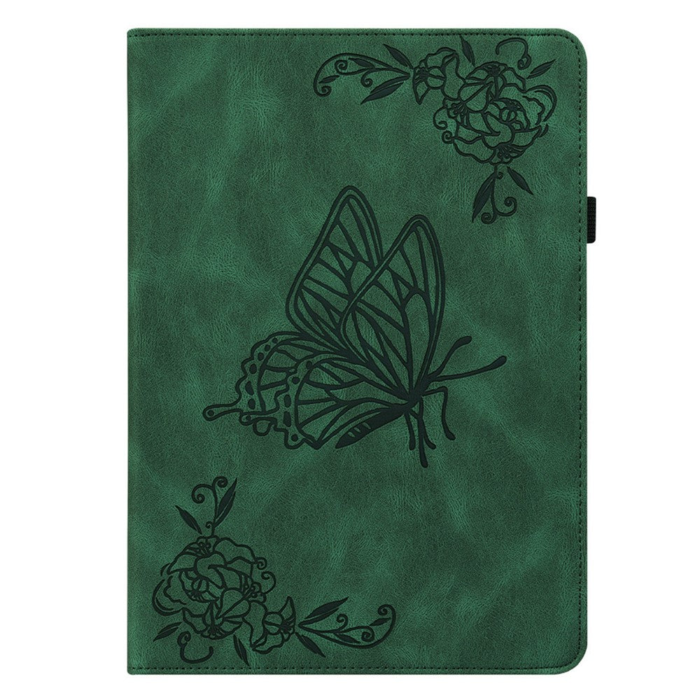 PU-læderetui med sommerblomstertryk og kortlommer til Lenovo Tab P12 Pro 12.7 2025 / Xiaoxin Pad Pro 12.7 (2025)