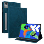 PU-læderetui med sommerblomstertryk og kortlommer til Lenovo Tab P12 Pro 12.7 2025 / Xiaoxin Pad Pro 12.7 (2025)