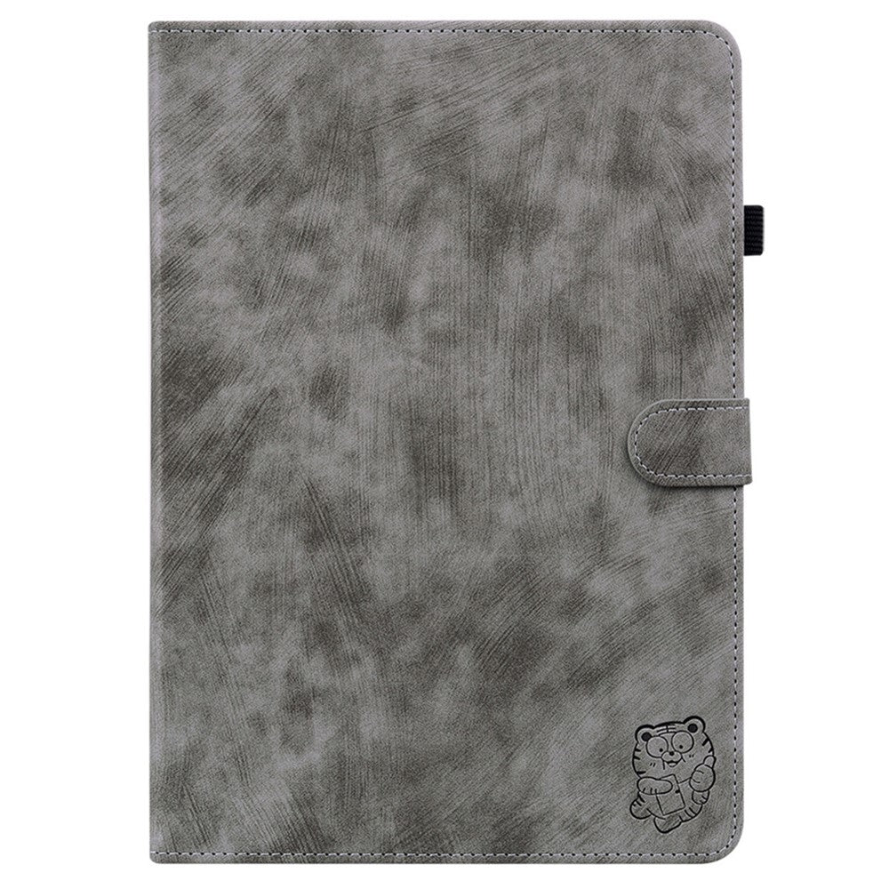 For Lenovo Tab P12 Pro 12.7 2025 / Xiaoxin Pad Pro 12.7 (2025) Cases Tiger Imprint Anti-Scratch PU Leather Tablet Cover