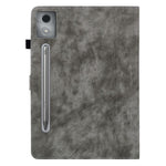 For Lenovo Tab P12 Pro 12.7 2025 / Xiaoxin Pad Pro 12.7 (2025) Cases Tiger Imprint Anti-Scratch PU Leather Tablet Cover