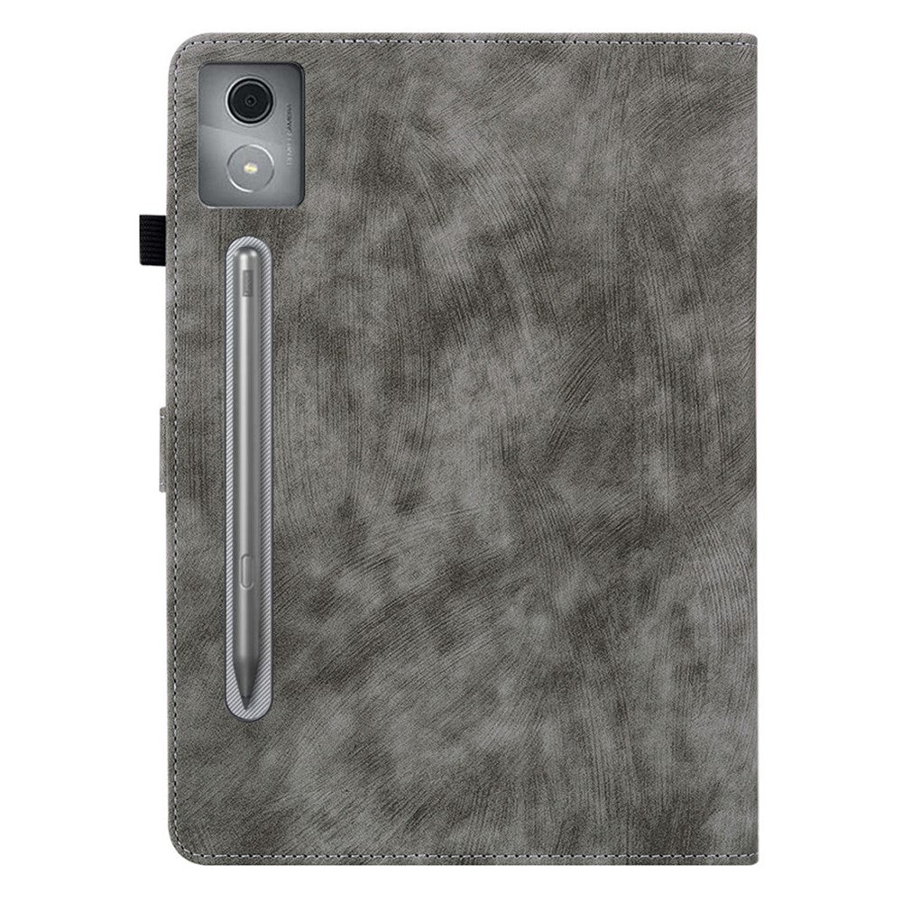 For Lenovo Tab P12 Pro 12.7 2025 / Xiaoxin Pad Pro 12.7 (2025) Cases Tiger Imprint Anti-Scratch PU Leather Tablet Cover