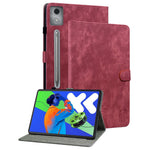 For Lenovo Tab P12 Pro 12.7 2025 / Xiaoxin Pad Pro 12.7 (2025) Cases Tiger Imprint Anti-Scratch PU Leather Tablet Cover