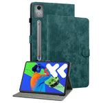 For Lenovo Tab P12 Pro 12.7 2025 / Xiaoxin Pad Pro 12.7 (2025) Cases Tiger Imprint Anti-Scratch PU Leather Tablet Cover