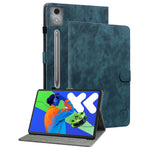 For Lenovo Tab P12 Pro 12.7 2025 / Xiaoxin Pad Pro 12.7 (2025) Cases Tiger Imprint Anti-Scratch PU Leather Tablet Cover