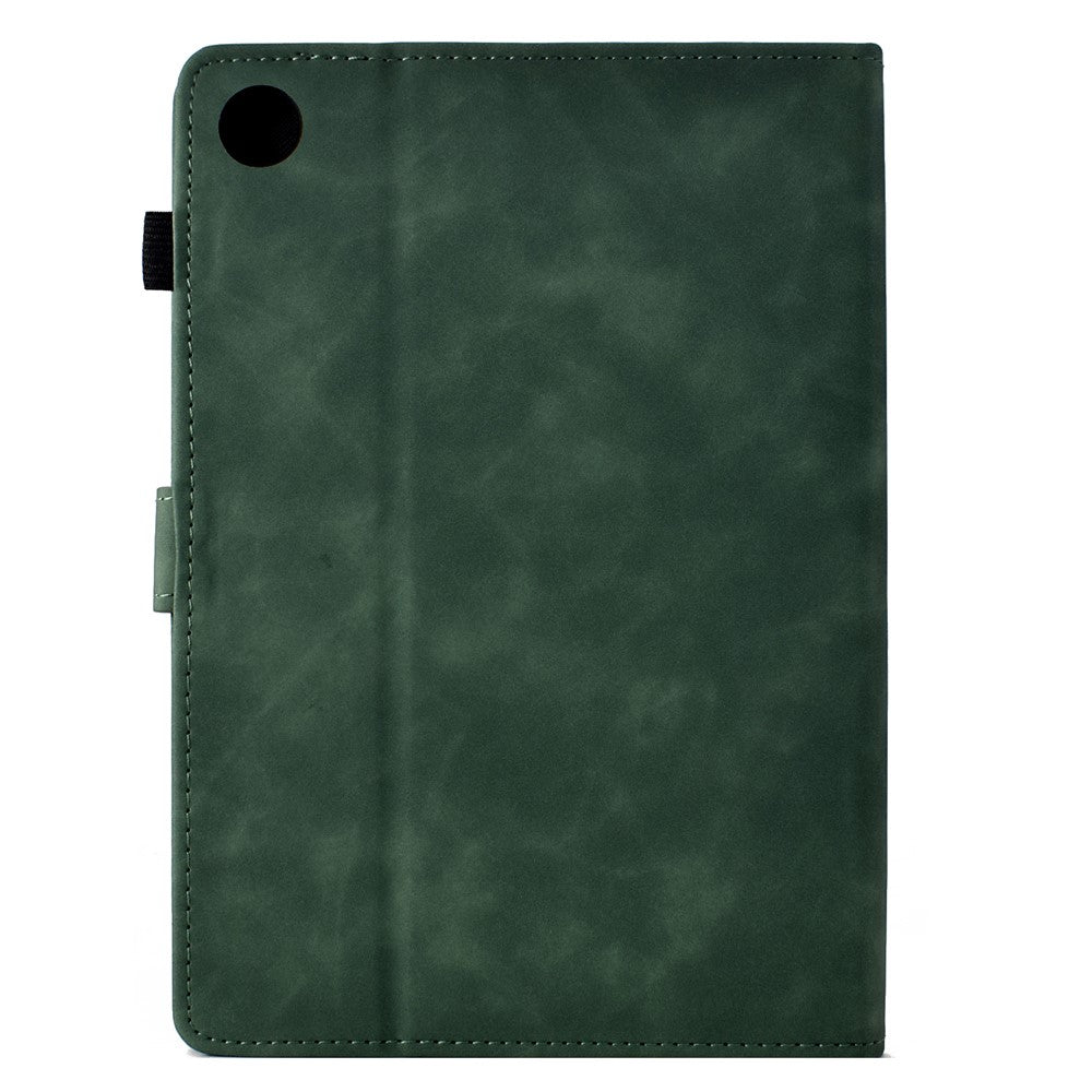 For Lenovo Tab M10 Plus (3rd Gen) Case Cats Imprinted PU Leather Card Slots Tablet Cover