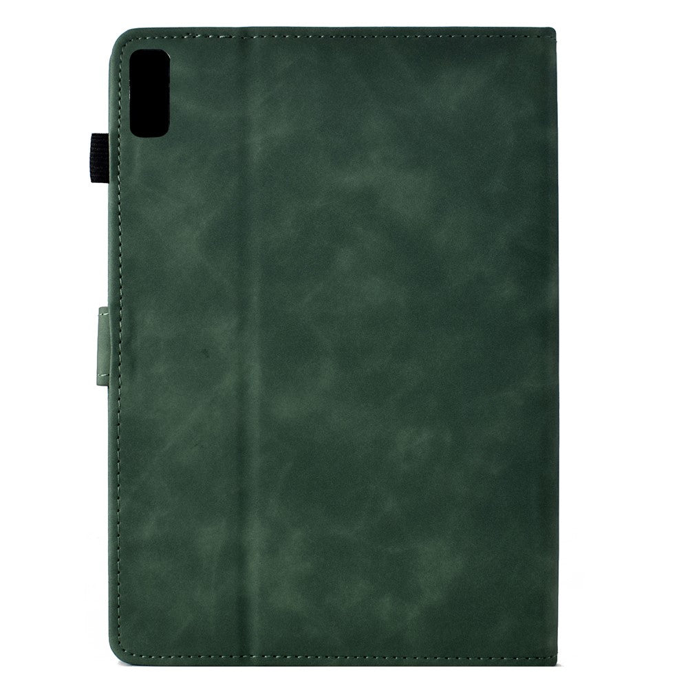 For Lenovo Tab M9 TB-310FU Case Cats Imprinted PU Leather Card Slots Tablet Cover