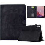 For Lenovo Tab M9 TB-310FU Case Cats Imprinted PU Leather Card Slots Tablet Cover