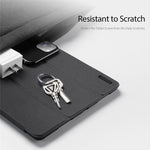 DUX DUCIS Domo Series for Samsung Galaxy Tab S10 Ultra / S9 Ultra / S8 Ultra Case Tri-Fold Stand Leather Cover Auto Wake / Sleep