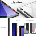 DUX DUCIS TOBY Series For Samsung Galaxy Tab S10 Ultra / S9 Ultra / S8 Ultra Case PU Leather Tri-Fold Stand Tablet Cover
