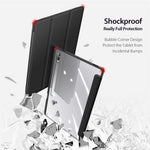 DUX DUCIS TOBY Series For Samsung Galaxy Tab S10 Ultra / S9 Ultra / S8 Ultra Case PU Leather Tri-Fold Stand Tablet Cover