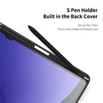 DUX DUCIS TOBY Series For Samsung Galaxy Tab S10 Ultra / S9 Ultra / S8 Ultra Case PU Leather Tri-Fold Stand Tablet Cover