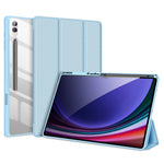 DUX DUCIS TOBY Series For Samsung Galaxy Tab S10 Ultra / S9 Ultra / S8 Ultra Case PU Leather Tri-Fold Stand Tablet Cover