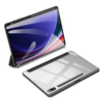 DUX DUCIS TOBY Series For Samsung Galaxy Tab S10+ / S9+ / S9 FE+ Case PU Leather Tri-Fold Stand Tablet Cover
