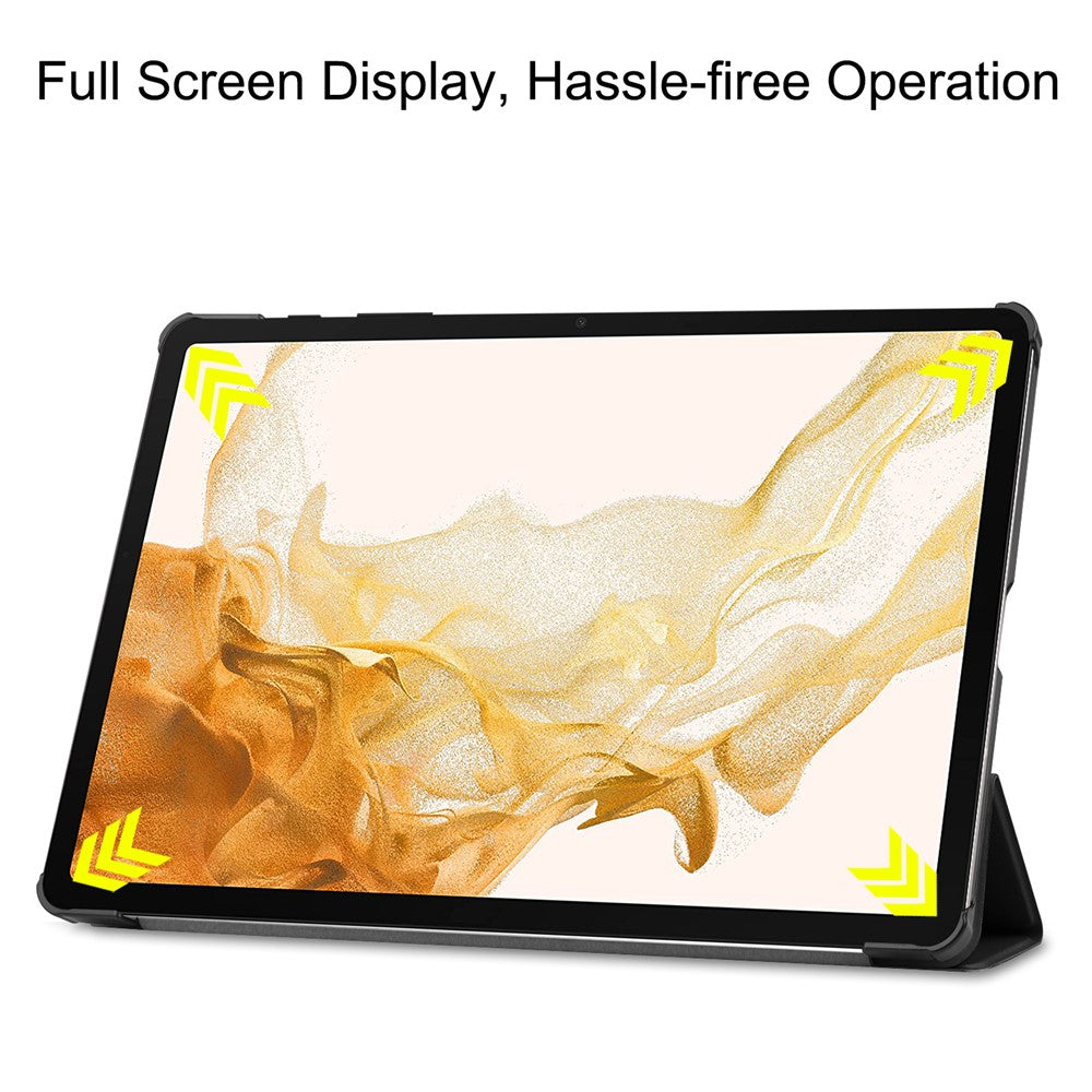 For Samsung Galaxy Tab S10+ / S9 FE+ / S9+ Case Anti-Drop Leather Stand Tablet Cover