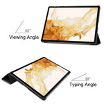 For Samsung Galaxy Tab S10+ / S9 FE+ / S9+ Case Anti-Drop Leather Stand Tablet Cover