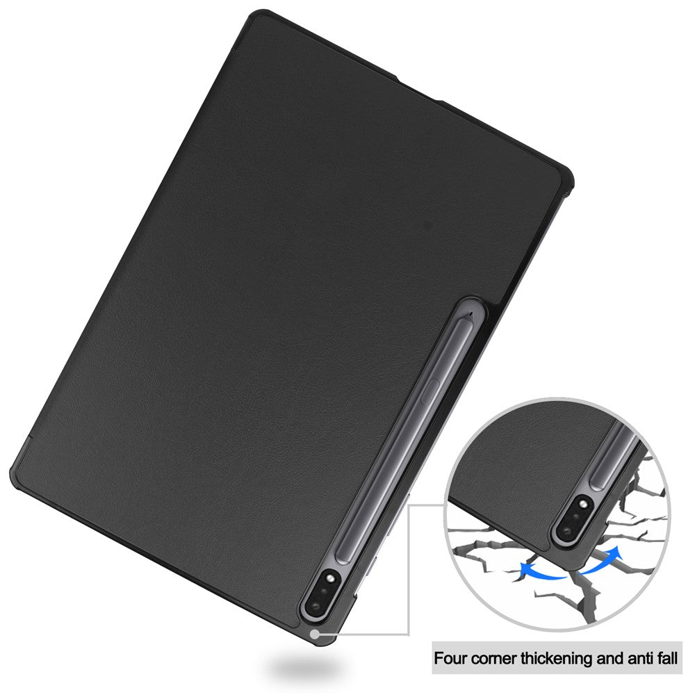 For Samsung Galaxy Tab S10+ / S9 FE+ / S9+ Case Anti-Drop Leather Stand Tablet Cover
