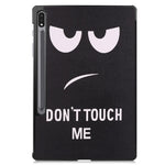 Til Samsung Galaxy Tab S10+ Cover Mønstertryk Læder Stand Tablet Cover