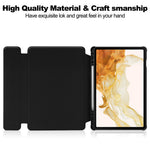 For Samsung Galaxy Tab S10 Plus Case 360 Degree Rotary Stand PU Leather+Acrylic Tablet Cover (Without Keyboard)