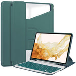 For Samsung Galaxy Tab S10 Plus Case 360 Degree Rotary Stand PU Leather+Acrylic Tablet Cover (Without Keyboard)