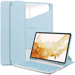 For Samsung Galaxy Tab S10 Plus Case 360 Degree Rotary Stand PU Leather+Acrylic Tablet Cover (Without Keyboard)