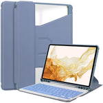 For Samsung Galaxy Tab S10 Plus Case 360 Degree Rotary Stand PU Leather+Acrylic Tablet Cover (Without Keyboard)
