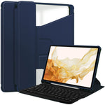 For Samsung Galaxy Tab S10 Plus Case 360 Degree Rotary Stand PU Leather+Acrylic Tablet Cover (Without Keyboard)