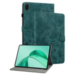For Honor Pad X8b / Pad X8a Cases Tiger Imprint Anti-Scratch PU Leather Tablet Cover