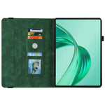 For Honor Pad X8b / Pad X8a Case Butterfly Flower Imprint PU Leather Tablet Cover with Card Slots
