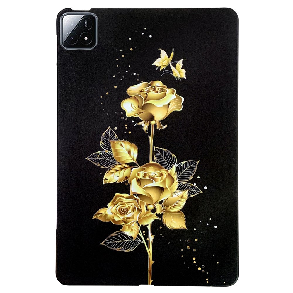Xiaomi Pad 6S Pro 12.4 TPU-skal med mönstertryck, smalt surfplatteskydd