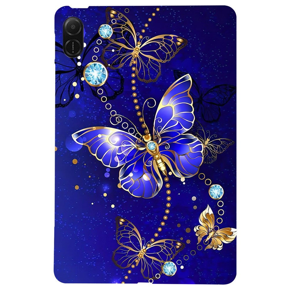 For Honor Pad X8b / Pad X8a TPU Case Pattern Printing Slim Tablet Protective Cover
