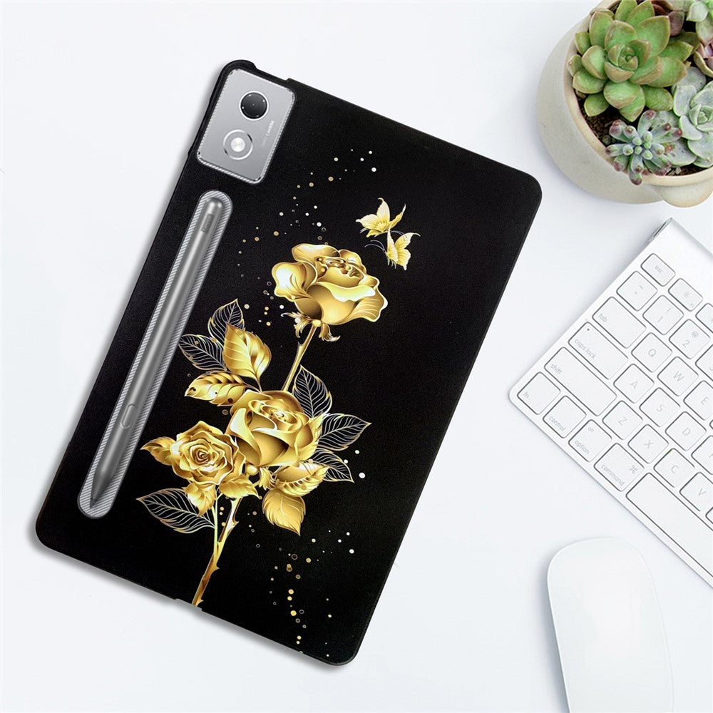 For Lenovo Tab P12 Pro 12.7 2025 / Xiaoxin Pad Pro 12.7 (2025) TPU Case Pattern Printing Slim Tablet Protective Cover
