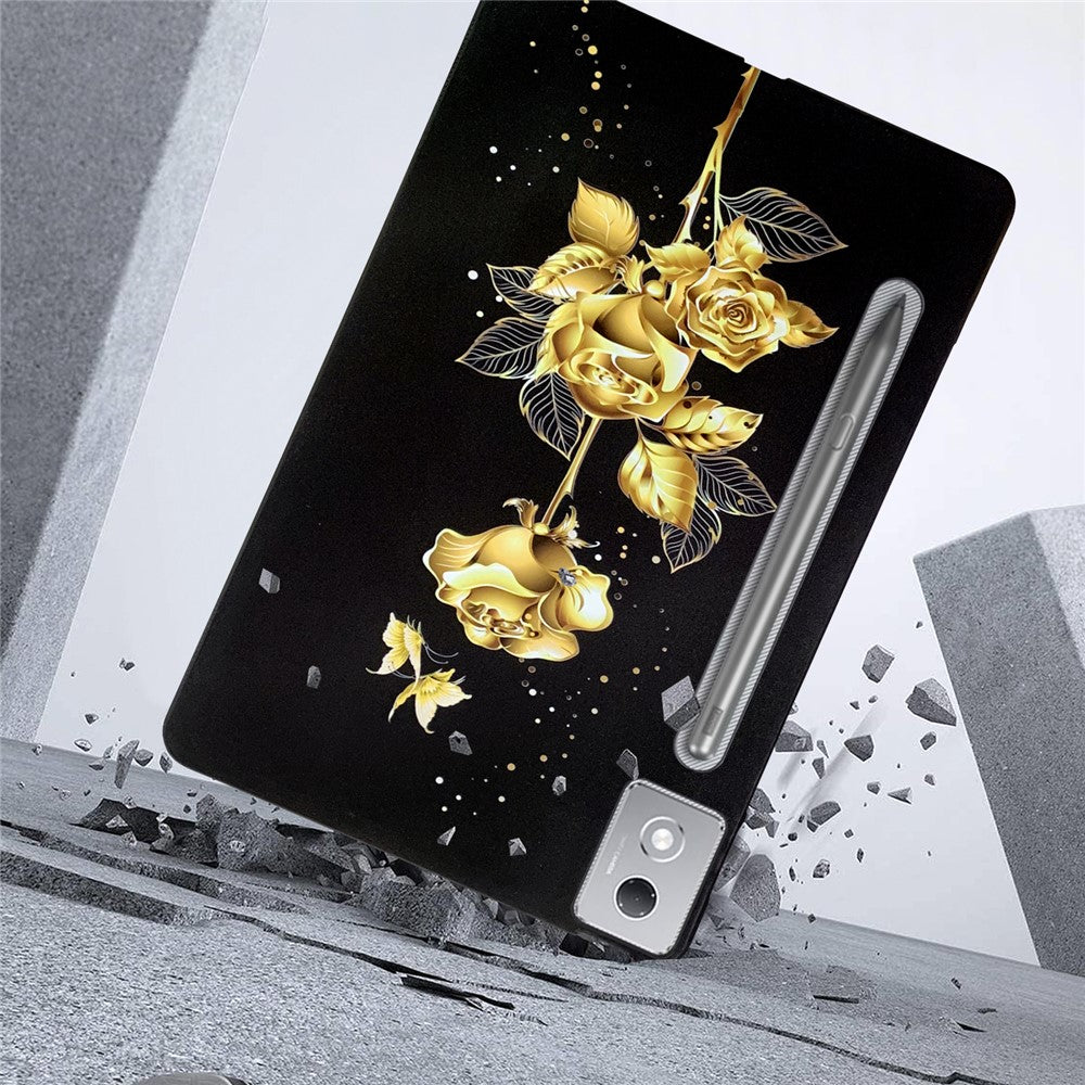 For Lenovo Tab P12 Pro 12.7 2025 / Xiaoxin Pad Pro 12.7 (2025) TPU Case Pattern Printing Slim Tablet Protective Cover