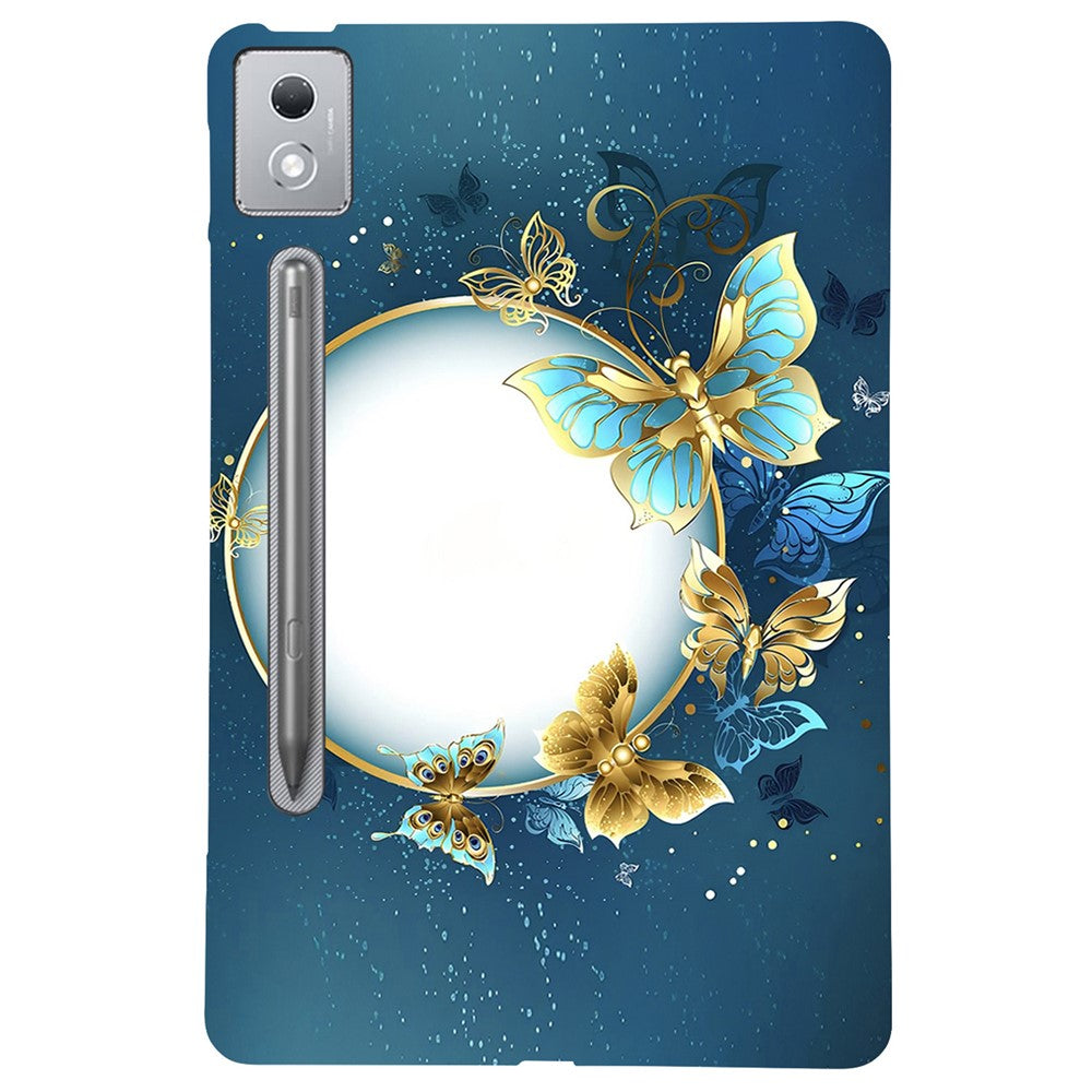 For Lenovo Tab P12 Pro 12.7 2025 / Xiaoxin Pad Pro 12.7 (2025) TPU Case Pattern Printing Slim Tablet Protective Cover