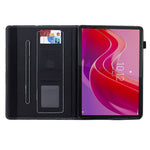 For Lenovo Tab M11 / Xiaoxin Pad 11 2024 Case Pattern Printing Card Holder Leather Tablet Stand Cover