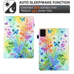 For Lenovo Tab M11 / Xiaoxin Pad 11 2024 Case Pattern Printing Card Holder Leather Tablet Stand Cover