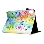 For Lenovo Tab M11 / Xiaoxin Pad 11 2024 Case Pattern Printing Card Holder Leather Tablet Stand Cover