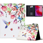 For Lenovo Tab M11 / Xiaoxin Pad 11 2024 Case Pattern Printing Card Holder Leather Tablet Stand Cover