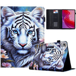 For Lenovo Tab M11 / Xiaoxin Pad 11 2024 Case Pattern Printing Card Holder Leather Tablet Stand Cover
