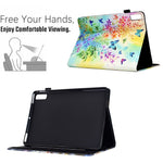For Lenovo Tab P11 Gen 2 TB-350 / Xiaoxin Pad Plus (2023) Case Pattern Printing Card Holder Leather Tablet Stand Cover