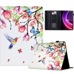 For Lenovo Tab P11 Gen 2 TB-350 / Xiaoxin Pad Plus (2023) Case Pattern Printing Card Holder Leather Tablet Stand Cover