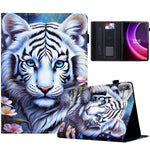 For Lenovo Tab P11 Gen 2 TB-350 / Xiaoxin Pad Plus (2023) Case Pattern Printing Card Holder Leather Tablet Stand Cover