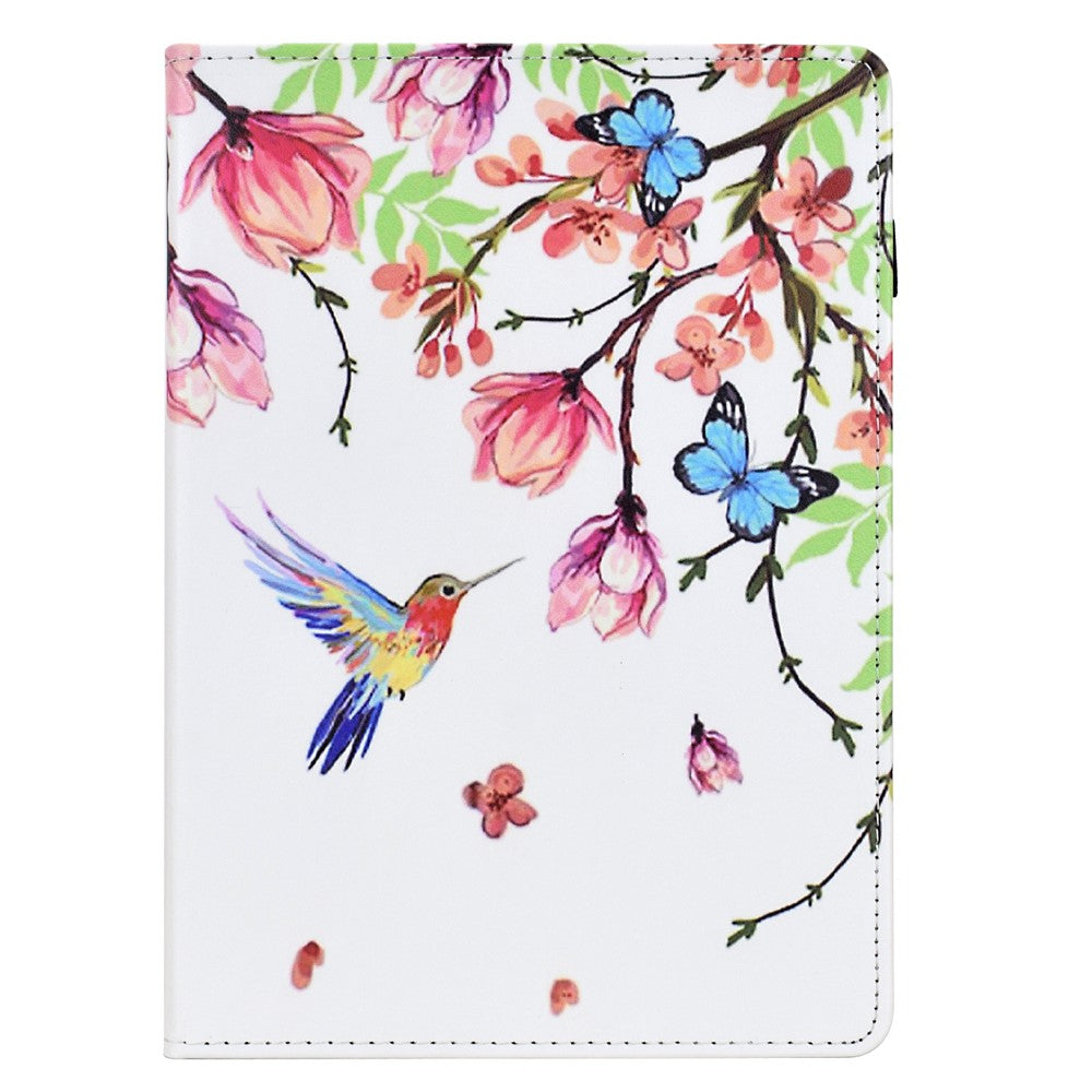For Lenovo Tab M9 TB-310FU Case Pattern Printing Tablet Cover Shockproof Leather Card Holder Stand Case