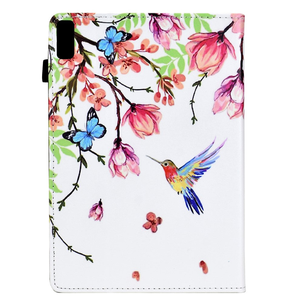 For Lenovo Tab M9 TB-310FU Case Pattern Printing Tablet Cover Shockproof Leather Card Holder Stand Case